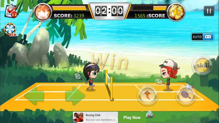 Badminton android App screenshot 5